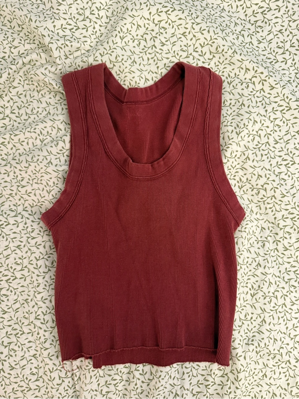 John Galt Burgundy Tank